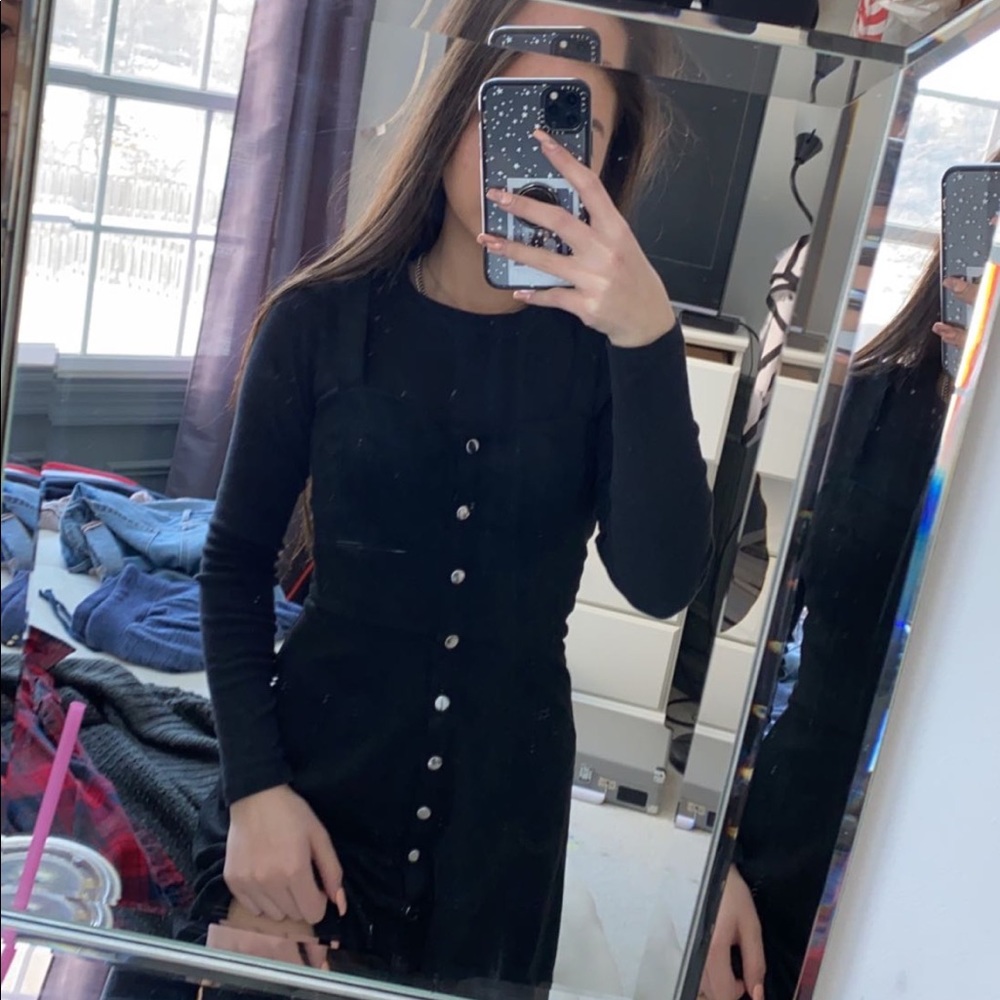 suede dress